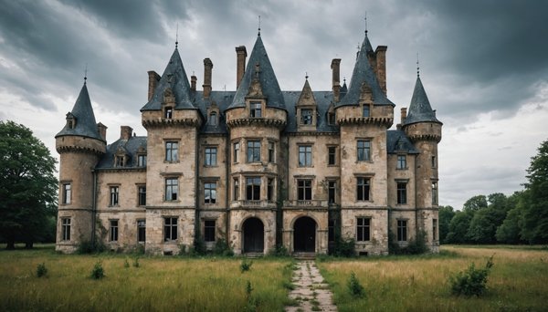 Transformez un château abandonné en un projet immobilier unique